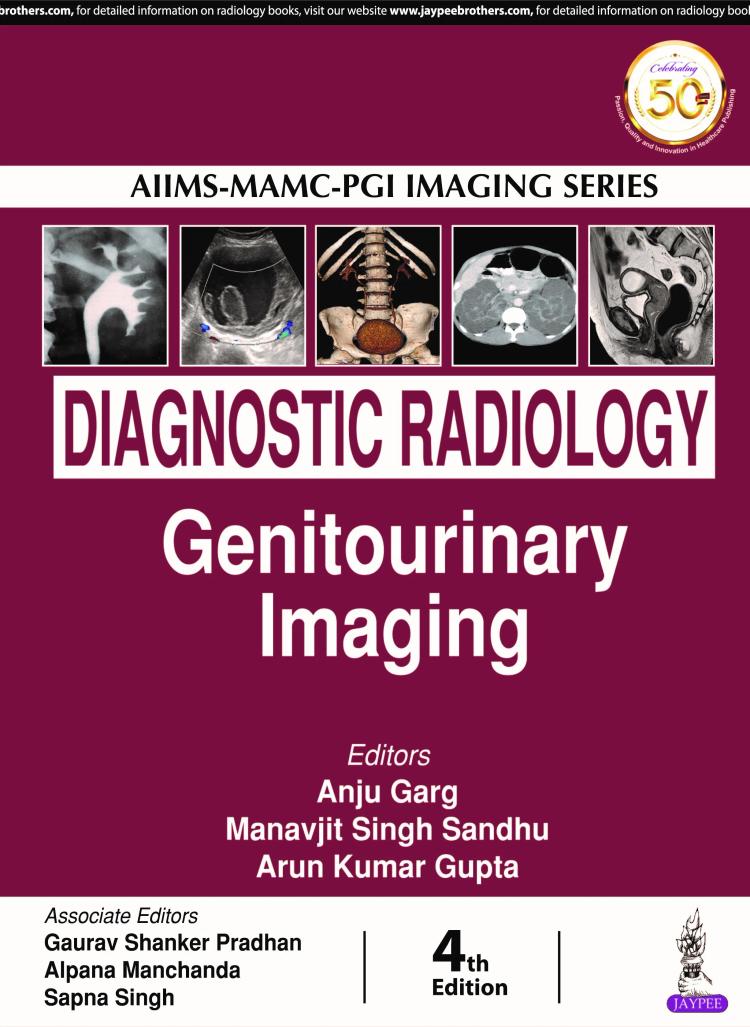 aiims-mamc-pgi Imaging Series Diagnostic Radiology Genitourinary Imaging - 4th Edition
