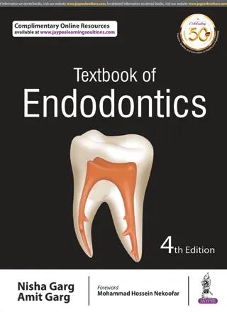 Textbook of Endodontics - 4th Edition