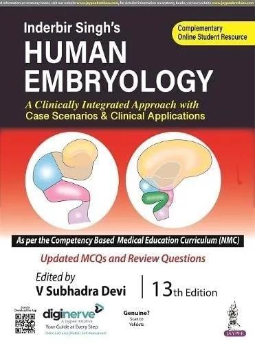 Inderbir Singhs Human Embryology - 12th Edition