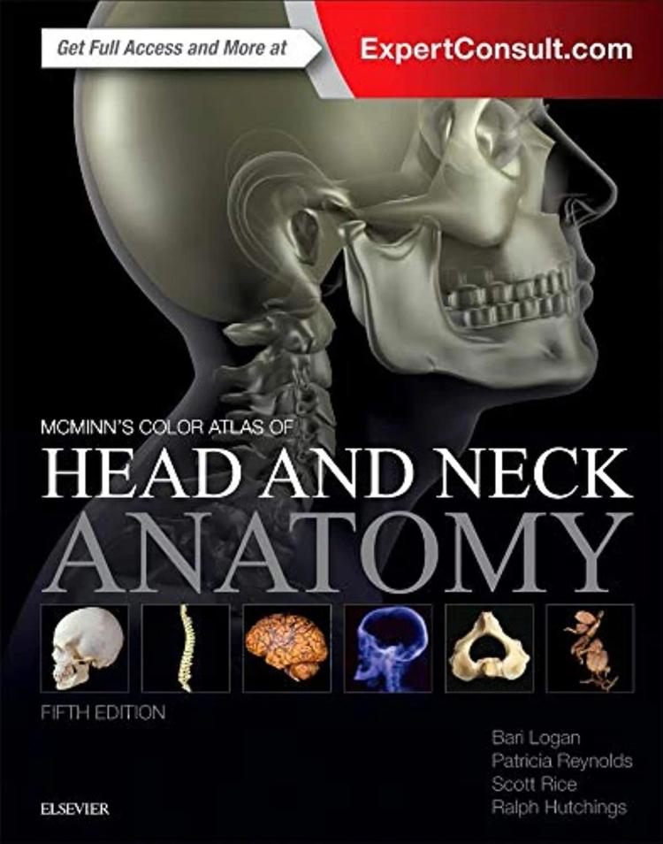 McMinns Color Atlas of Head and Neck Anatomy - 5th Edition