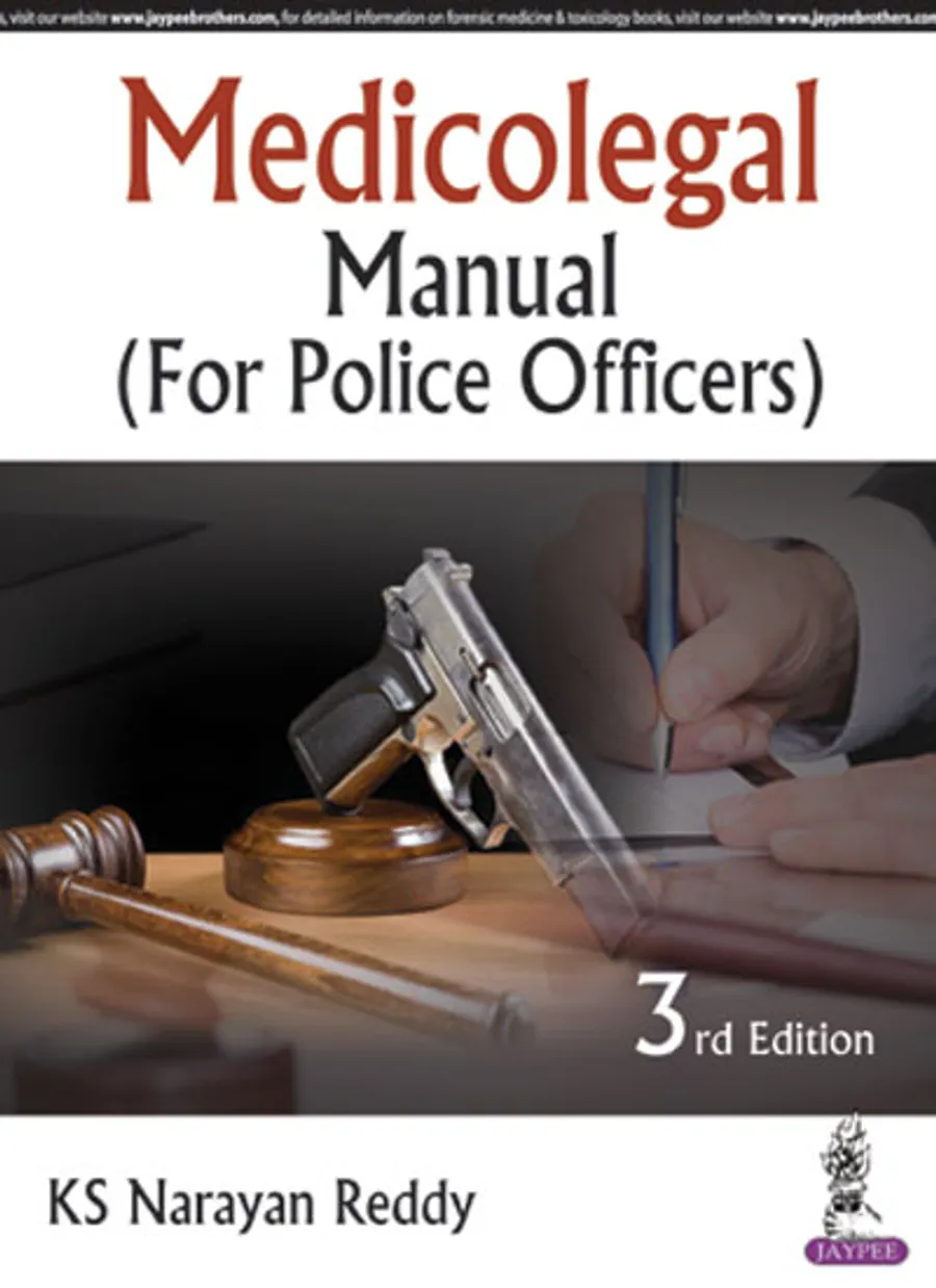 Image of - Medicolegal Manual (For Police Officers) | Paperback