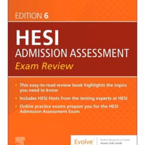 Admission Assessment Exam Review-6th Edition