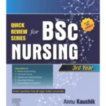 Quick Review Series for B.Sc. Nursing: 3rd Year - 1st Edition