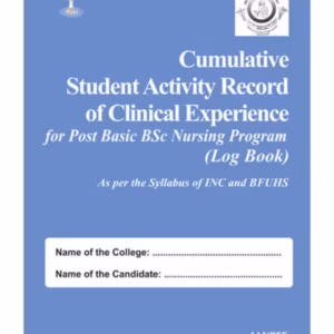 Cumulative Student Activity Record Of Clinical Experience For Post Basic Bsc Nursing Program(Logbk)