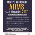 Med Pg Thrissur Aiims Recall November 2017