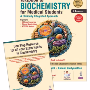 Textbook Of Biochemistry For Medical Students (Complimentary Book Included+Illustrated Poster)