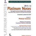 Platinum Notes Medical Sciences (2015-16) Vol.2