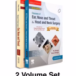 ENT Book Set Diseases of Ear Nose Throat and Head Neck Surgery 9th Edition
